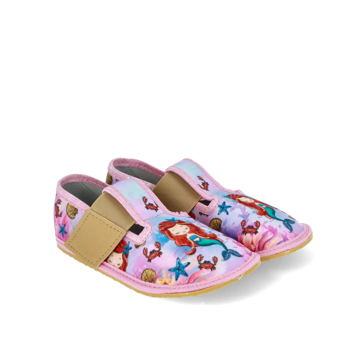 Children's Barefoot Slippers RAYVE SLIPPERS mermaid