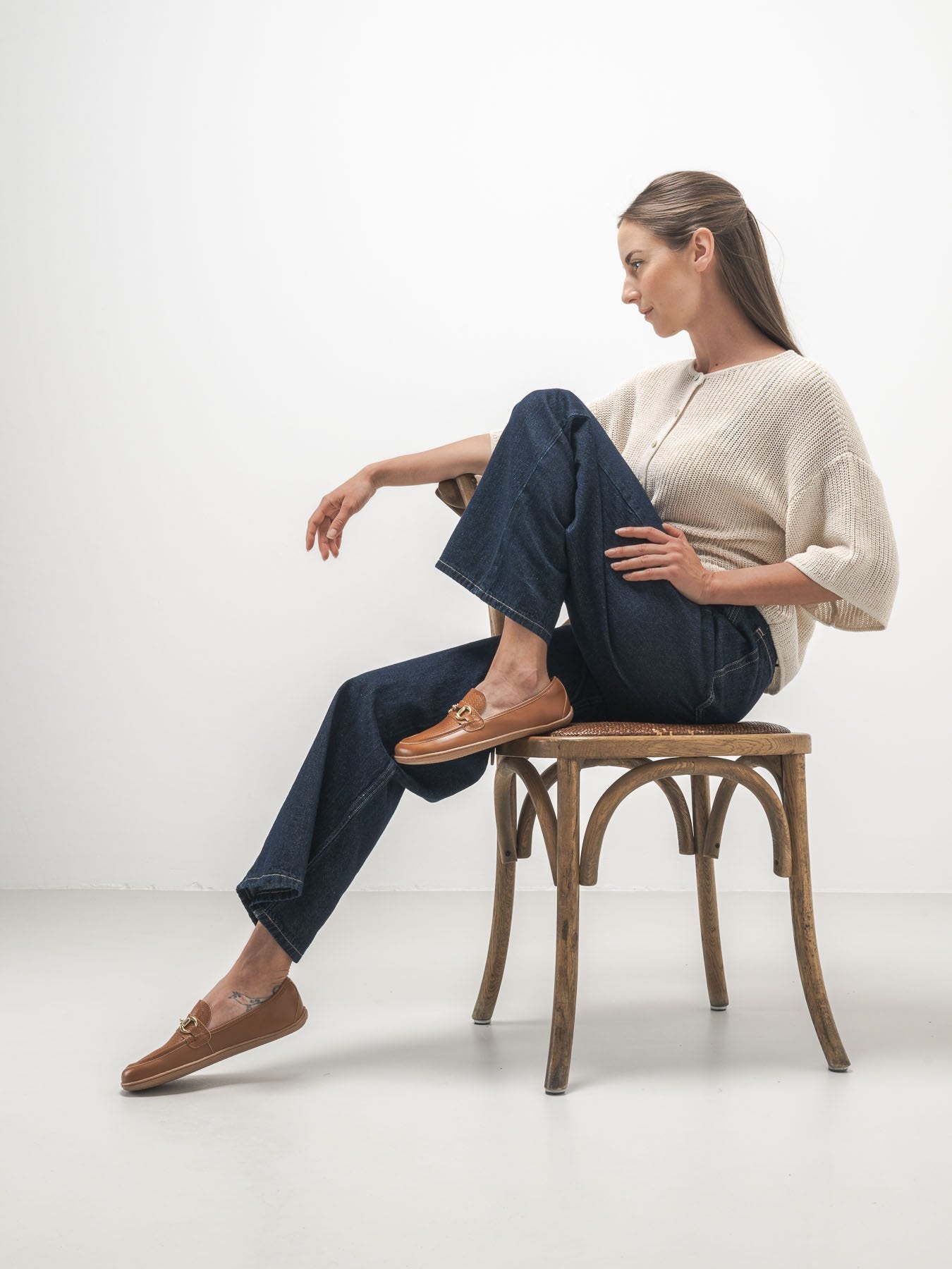 Be Lenka Moccasins  Divella- Biscuit