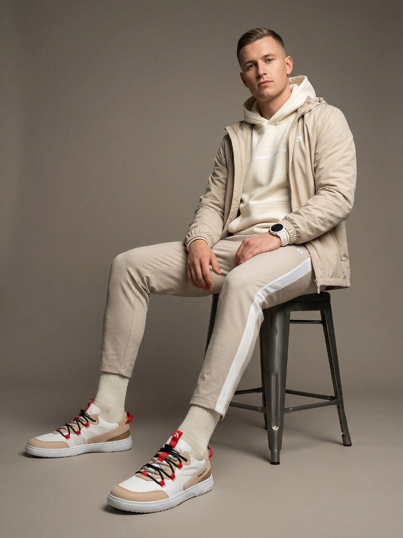 Barebarics Revive - Beige & White