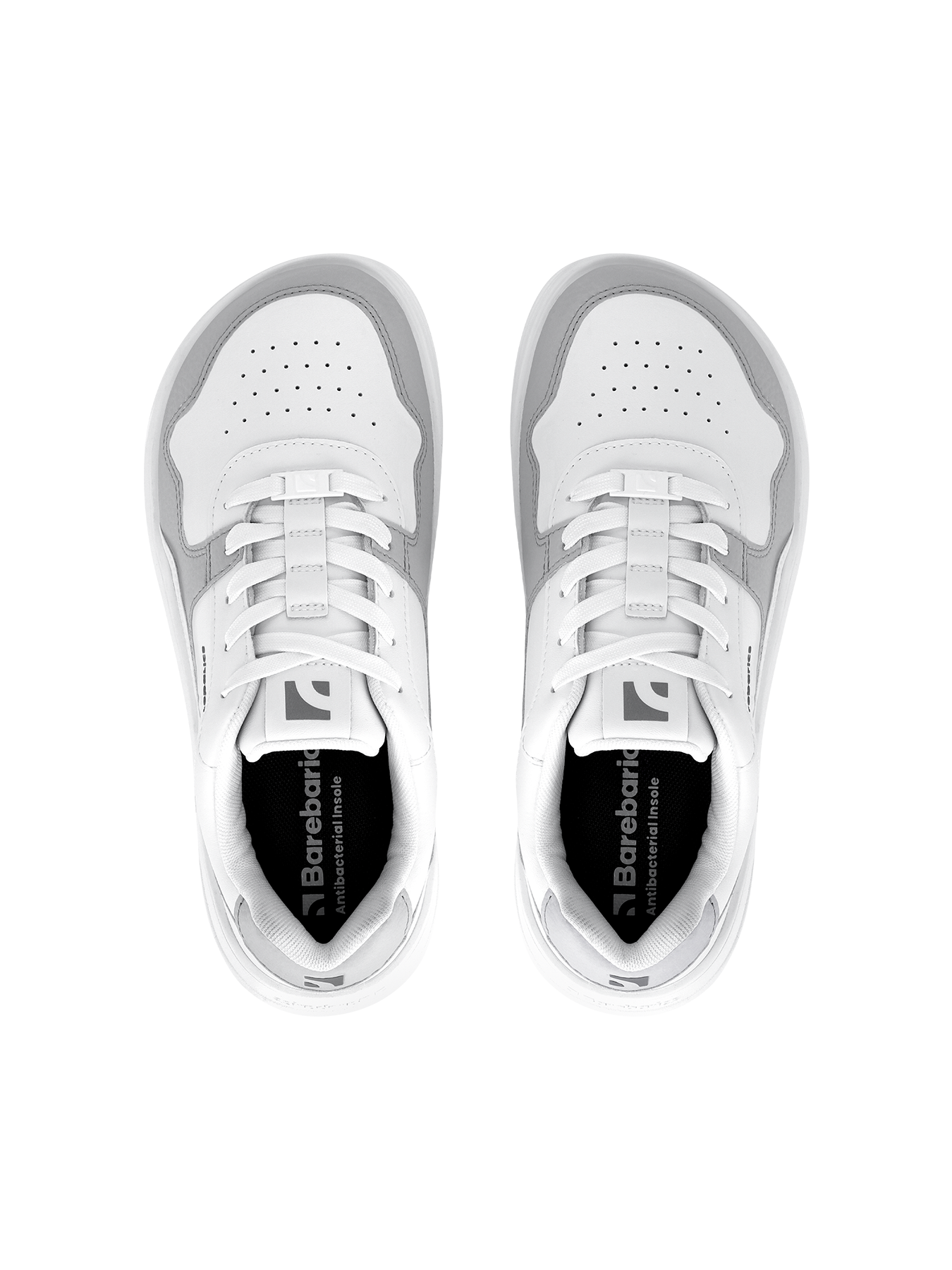 Barebarics Zing - White & Light Grey
