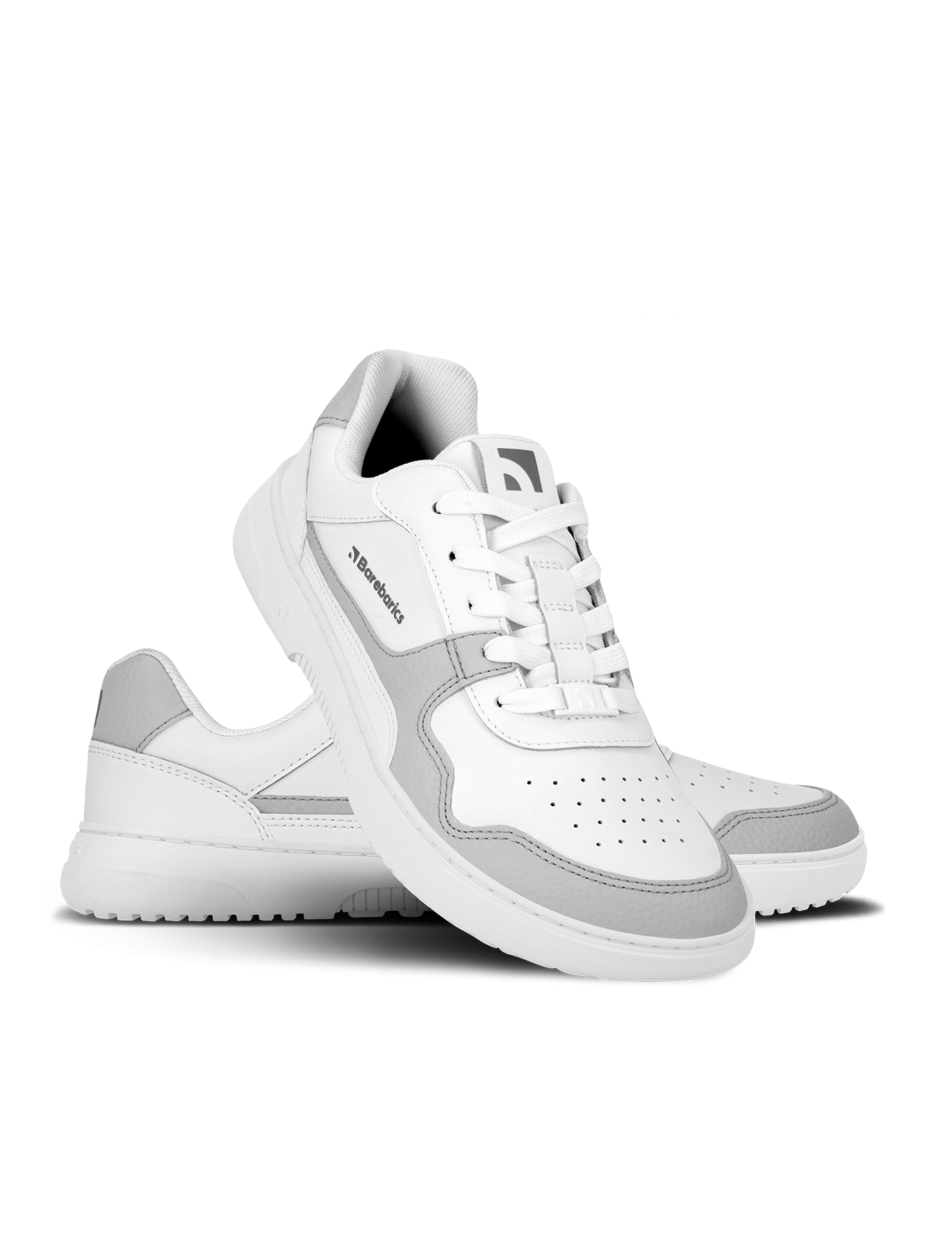Barebarics Zing - White & Light Grey