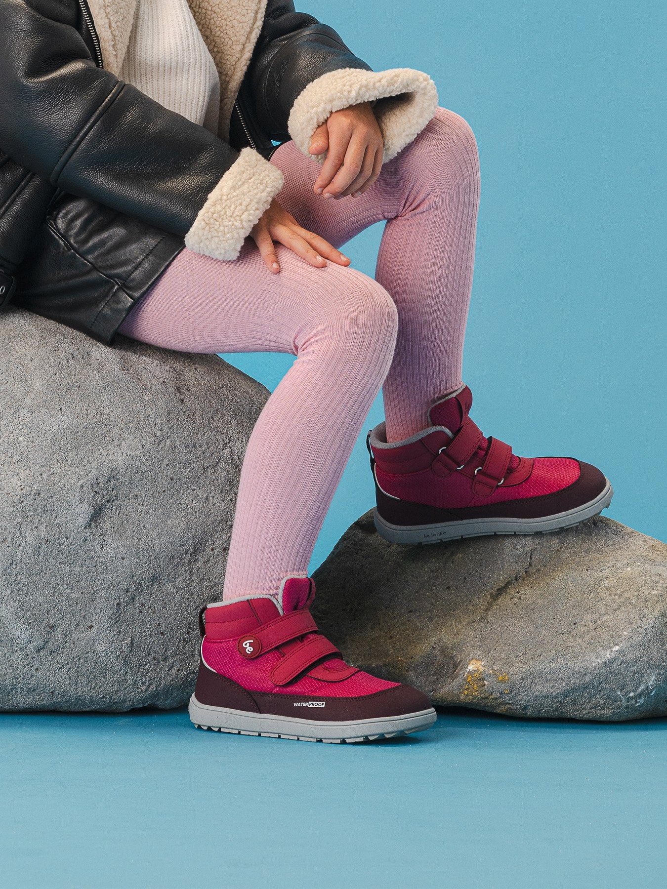 Be Lenka Zippu  Kids - Berry & Grey
