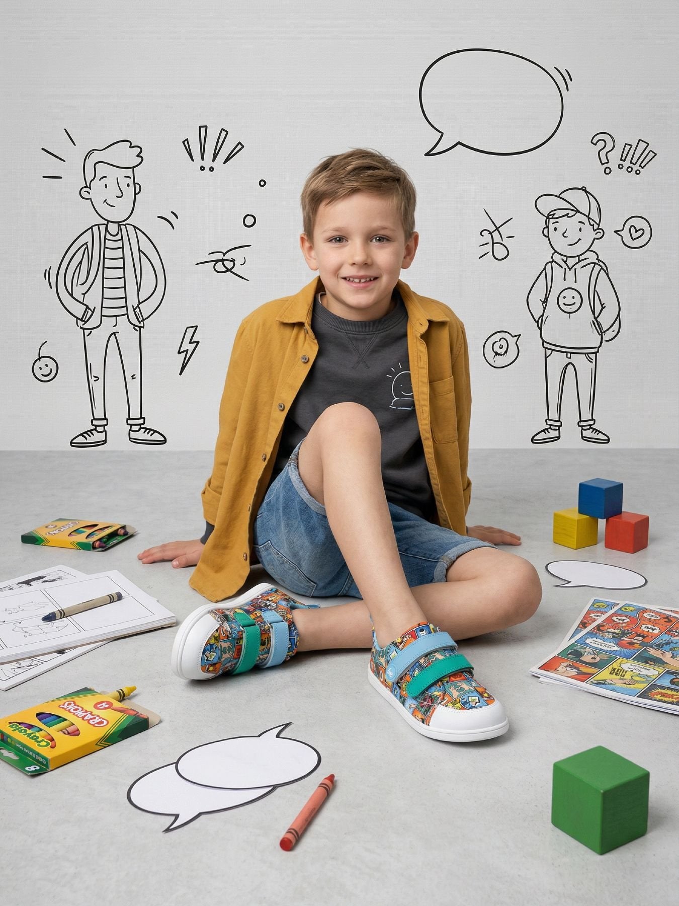 Be Lenka Canvi Kids - Comics Color