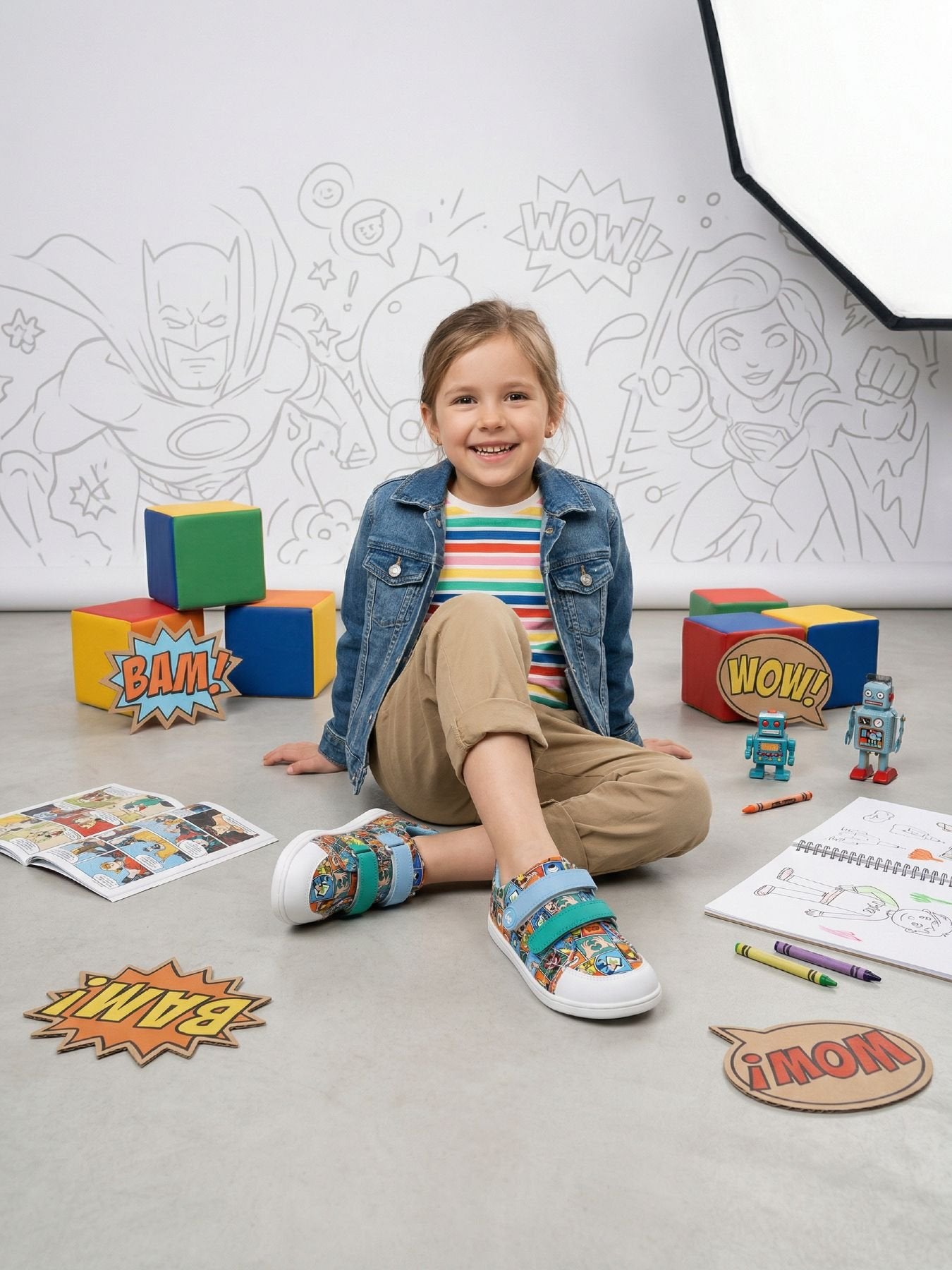 Be Lenka Canvi Preschool - Comics Color