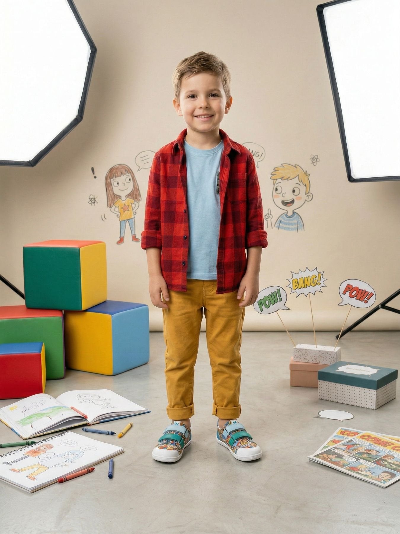 Be Lenka Canvi Preschool - Comics Color